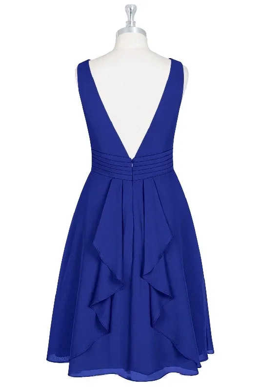 royal-blue-v-neck-backless-a-line-short-bridesmaid-dress