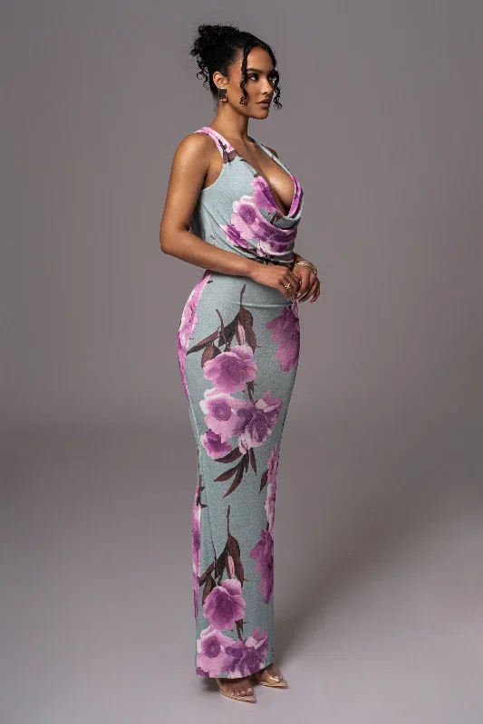 sage-floral-highlights-cowl-neck-maxi-dress