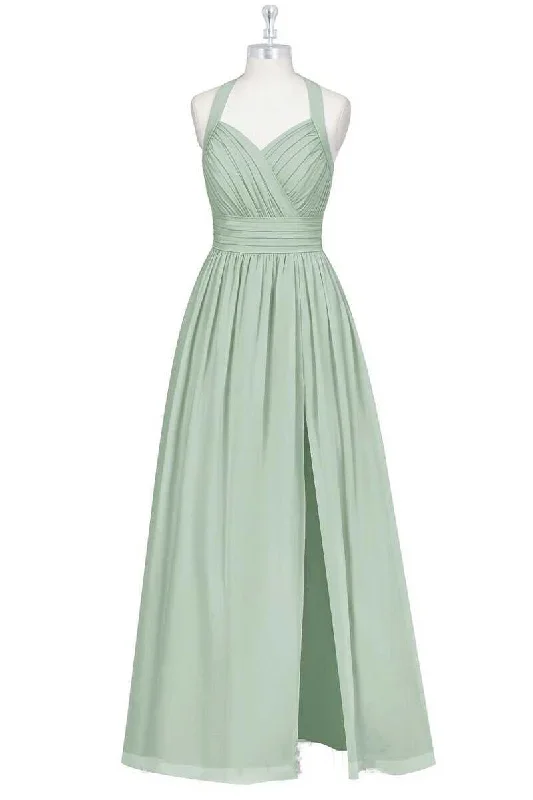 sage-green-halter-a-line-bridesmaid-dress-with-slit