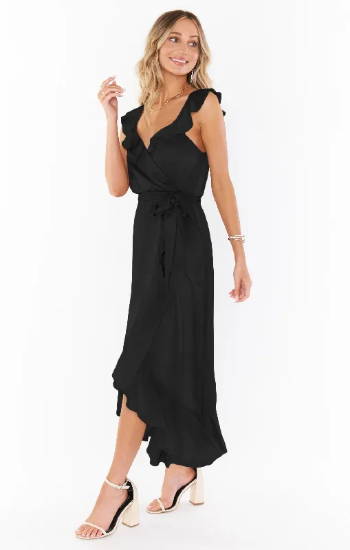 samantha-ruffle-wrap-dress-black-luxe-satin