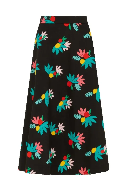 sandra-black-summer-fruits-skirt