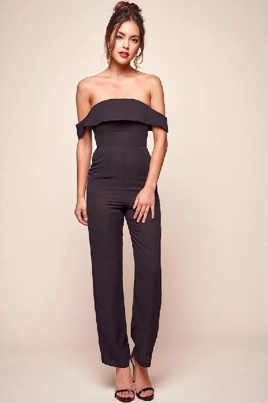 sarah-summer-nights-ruffle-top-jumpsuit-black