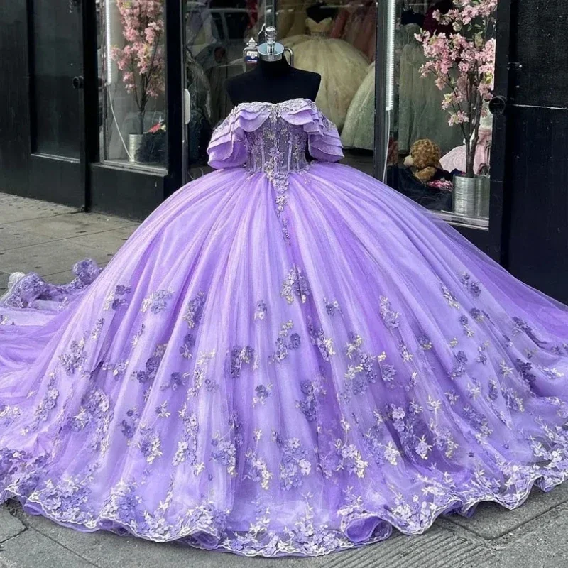 saudi-arabic-princess-lilac-quinceanera-dresses-2024-flowers-sweet-16-dress-ball-gown-part-prom-wear-lace-up-vestidos-de-15-14