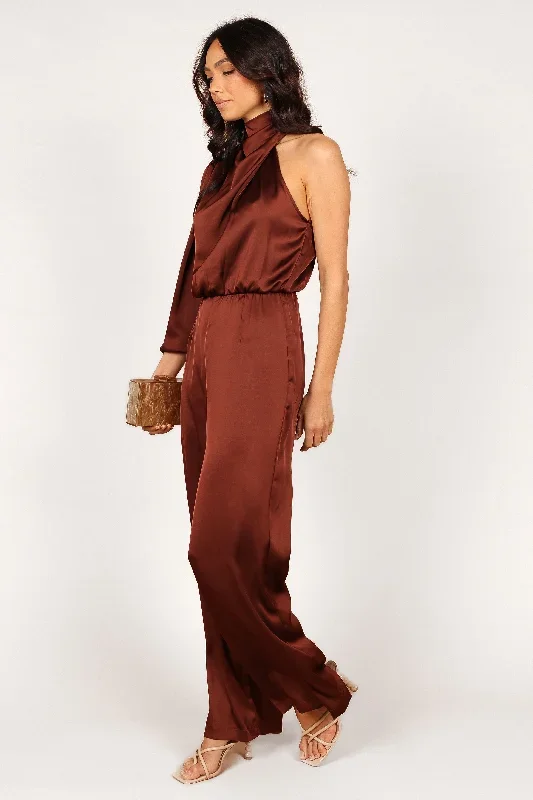 savannah-one-shoulder-jumpsuit-chocolate