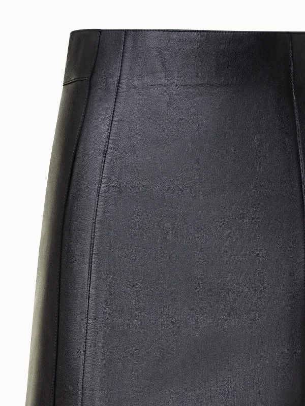 short-leather-pencil-skirt-black