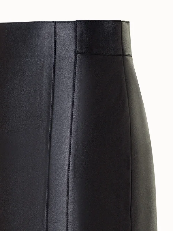 short-leather-pencil-skirt-black