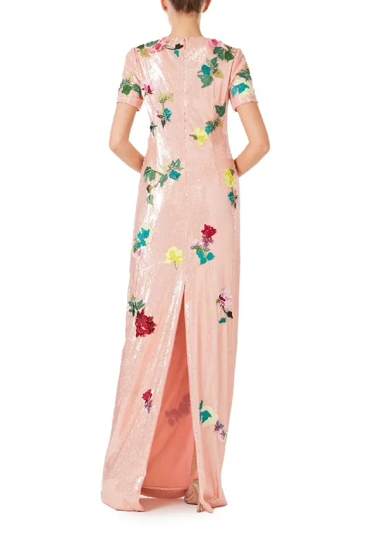 short-sleeve-embroidered-sequin-gown-melon