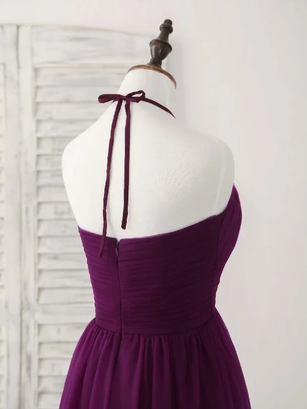 simple-tulle-a-line-purple-long-prom-dress-bridesmaid-dress