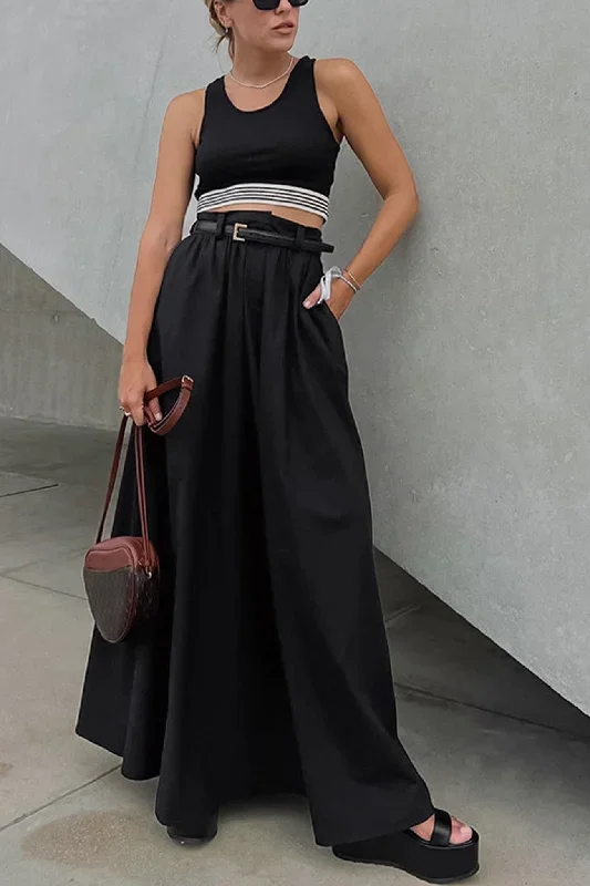 solid-color-high-waist-a-line-maxi-skirt