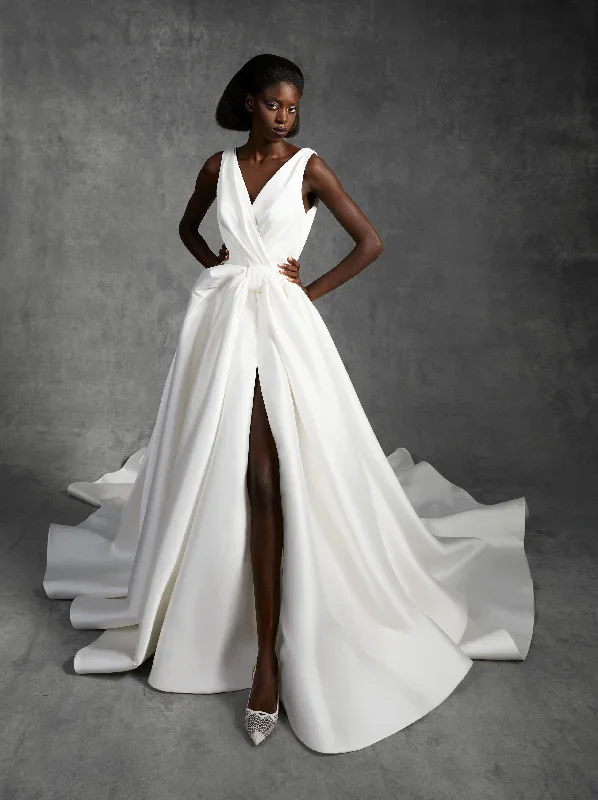 VRM364 - SOPHISTICATED DRAPE GOWN