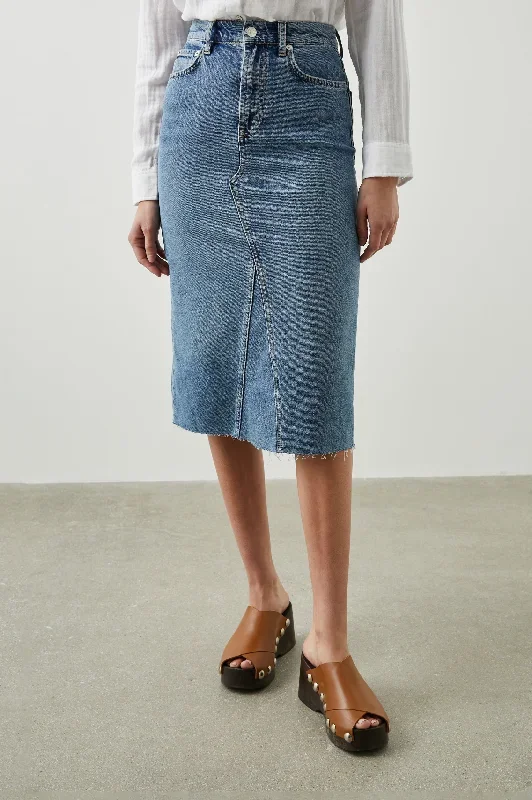 HIGHLAND SKIRT - VINTAGE SAPPHIRE