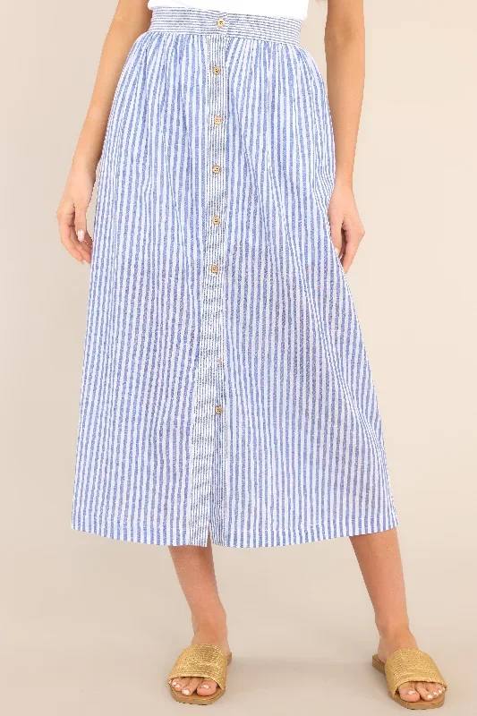 treasured-blue-striped-button-front-maxi-skirt