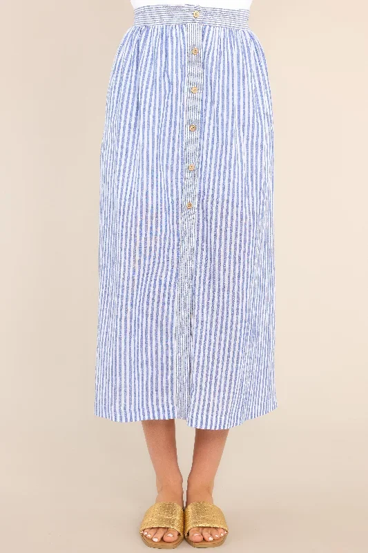 treasured-blue-striped-button-front-maxi-skirt