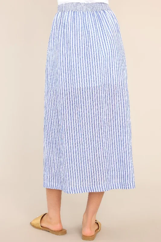 treasured-blue-striped-button-front-maxi-skirt