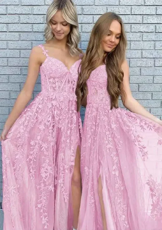 tulle-lace-appliques-ball-gown-teens-spaghetti-straps-sparkly-prom-dress-long-v-neck-formal-evening-party-dresses