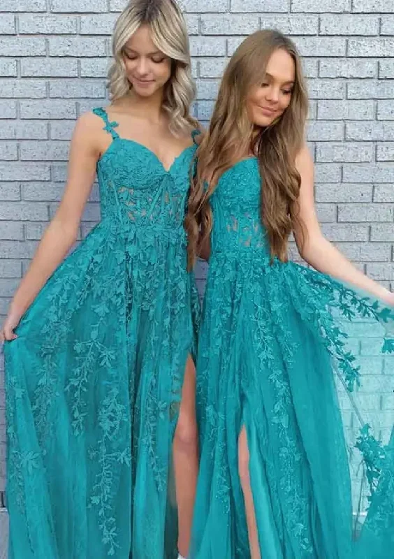 tulle-lace-appliques-ball-gown-teens-spaghetti-straps-sparkly-prom-dress-long-v-neck-formal-evening-party-dresses