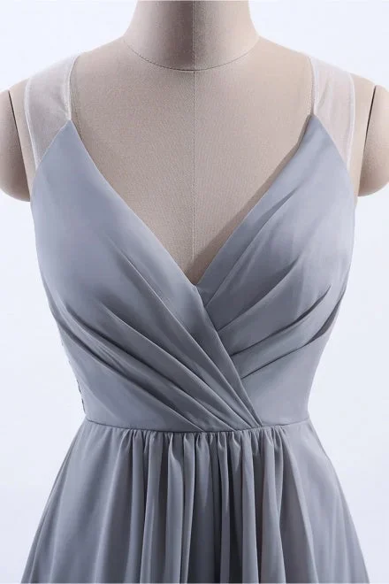 v-neck-grey-long-bridesmaid-dress-with-appliques