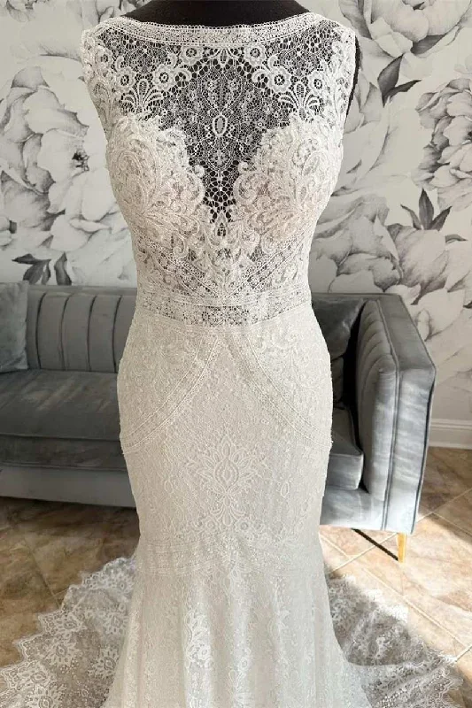 white-lace-open-back-mermaid-long-wedding-dress