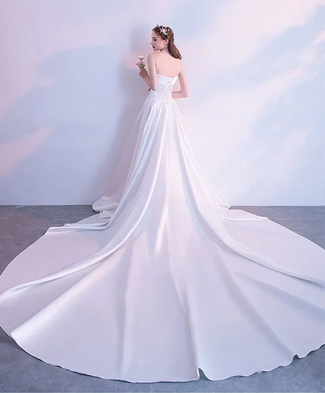 white-long-prom-dress-wedding-dress