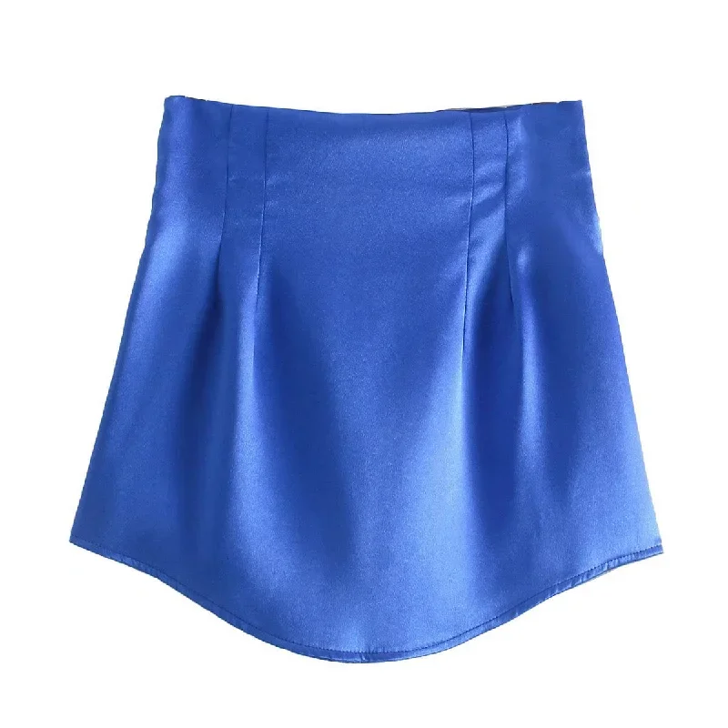 women-summer-mini-skirts-fashion-solid-color-sexy-satin-a-line-skirts-streetwear-ladies-party-holidays-work-travel-wear