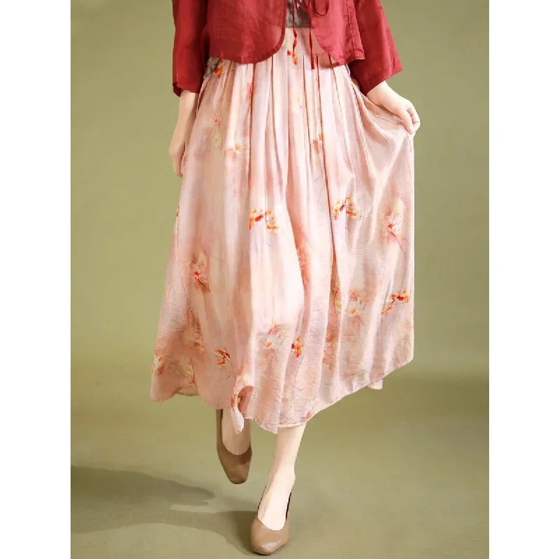 women-summer-retro-casual-linen-a-line-skirt