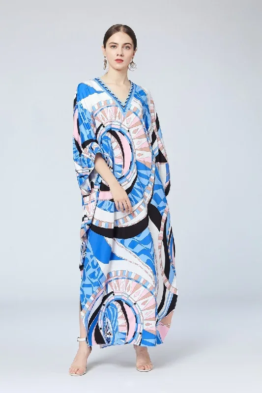 womens-runway-dresses-sexy-v-neck-long-sleeves-printed-high-street-fashion-split-designer-autumn-robes