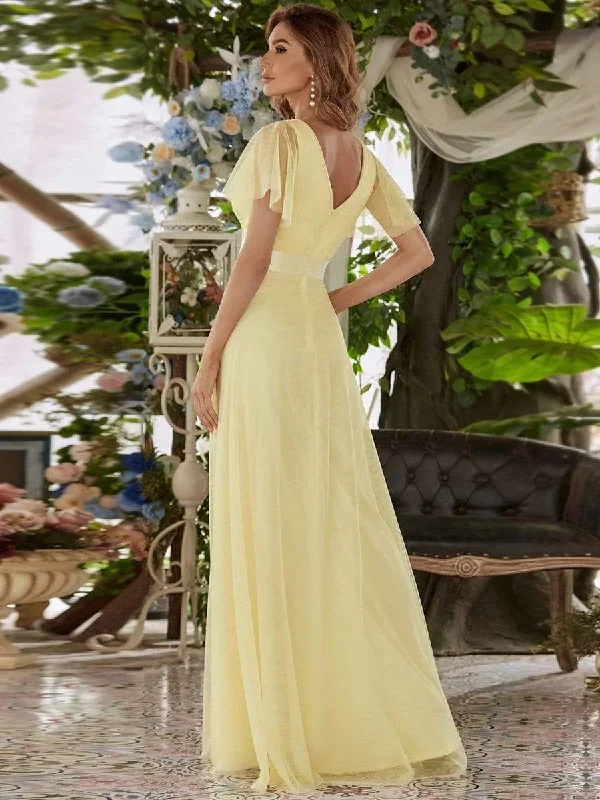 womens-v-neck-a-line-short-sleeve-floor-length-bridesmaid-dress-ep07962