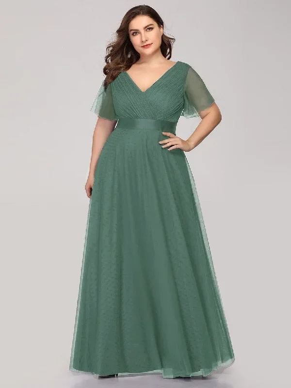 womens-v-neck-a-line-short-sleeve-floor-length-bridesmaid-dress-ep07962