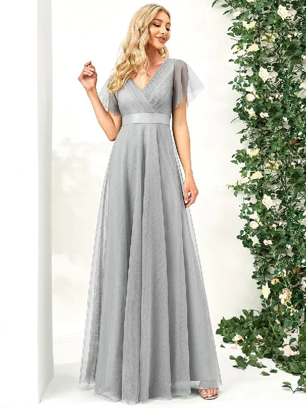 womens-v-neck-a-line-short-sleeve-floor-length-bridesmaid-dress-ep07962