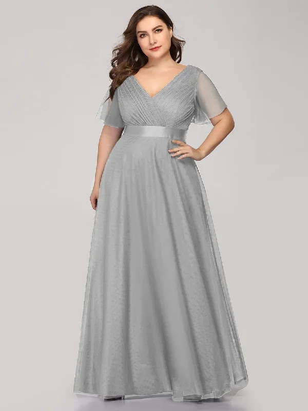 womens-v-neck-a-line-short-sleeve-floor-length-bridesmaid-dress-ep07962