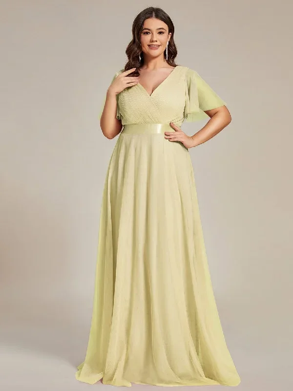 womens-v-neck-a-line-short-sleeve-floor-length-bridesmaid-dress-ep07962