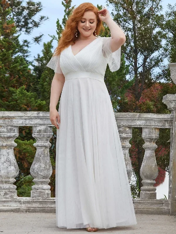 womens-v-neck-a-line-short-sleeve-floor-length-bridesmaid-dress-ep07962