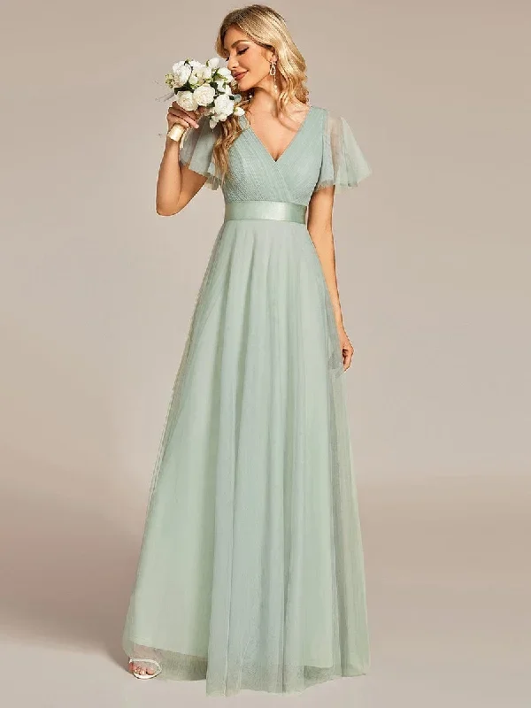 womens-v-neck-a-line-short-sleeve-floor-length-bridesmaid-dress-ep07962