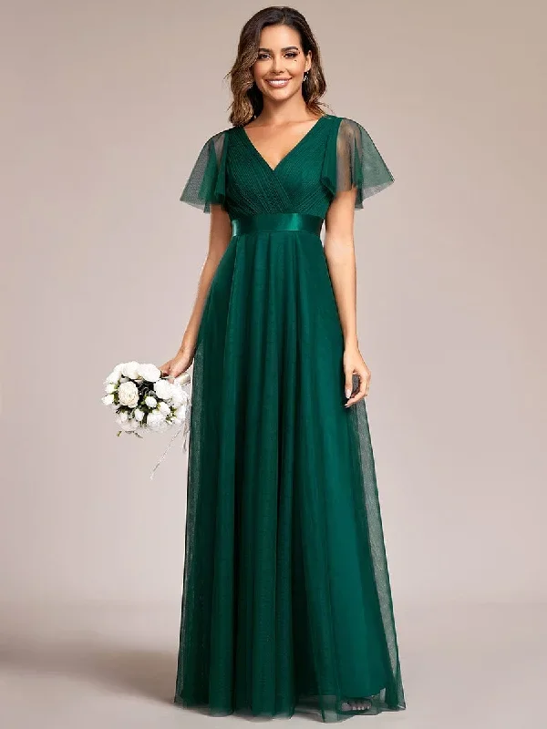 womens-v-neck-a-line-short-sleeve-floor-length-bridesmaid-dress-ep07962