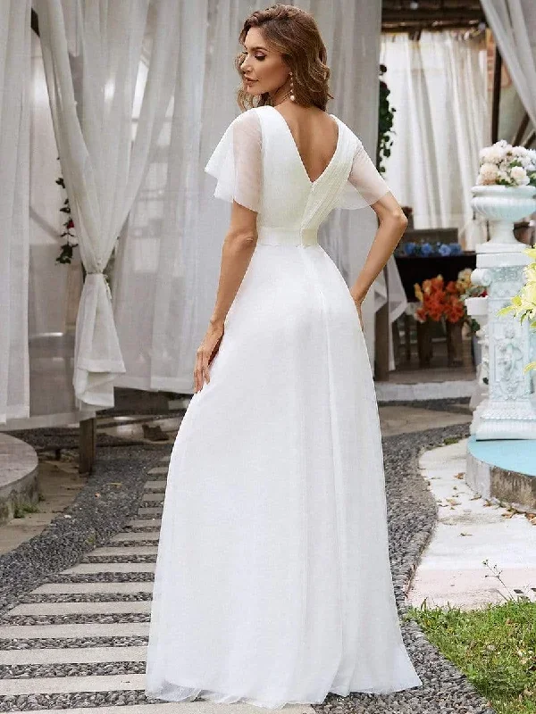 womens-v-neck-a-line-short-sleeve-floor-length-bridesmaid-dress-ep07962