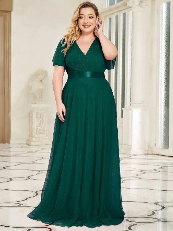 womens-v-neck-a-line-short-sleeve-floor-length-bridesmaid-dress-ep07962