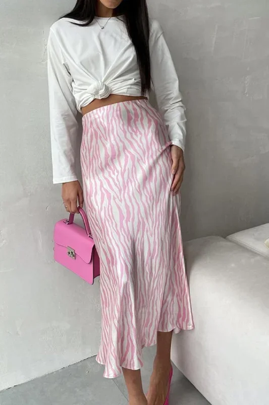 zebra-print-fishtail-midi-skirt