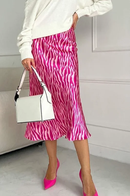 zebra-print-fishtail-midi-skirt