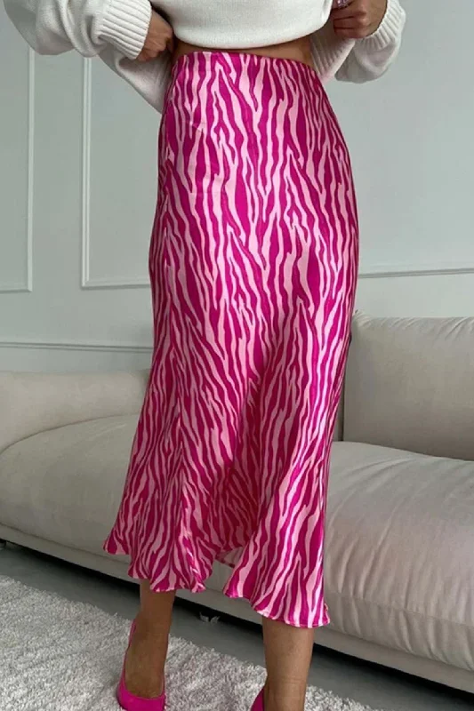 zebra-print-fishtail-midi-skirt